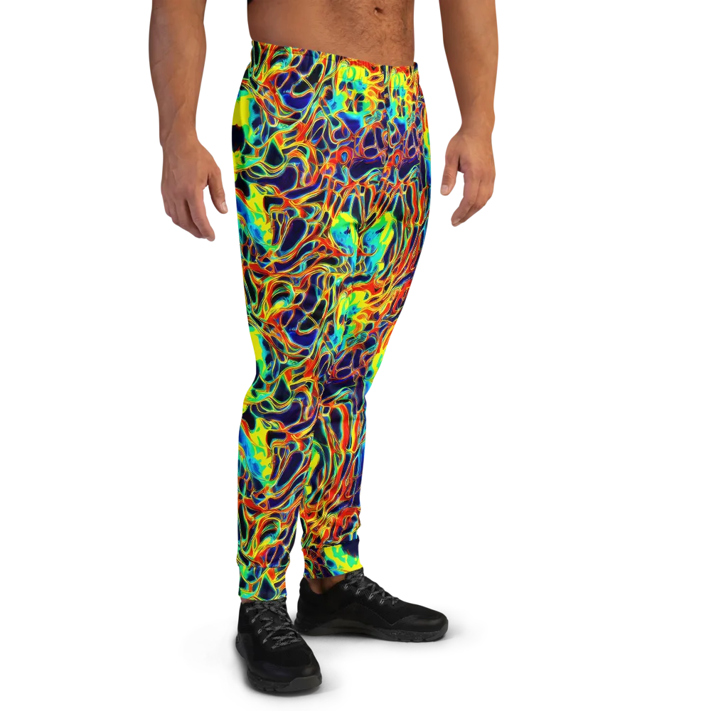 Hypercolor Vortex on Men's Joggers — Right