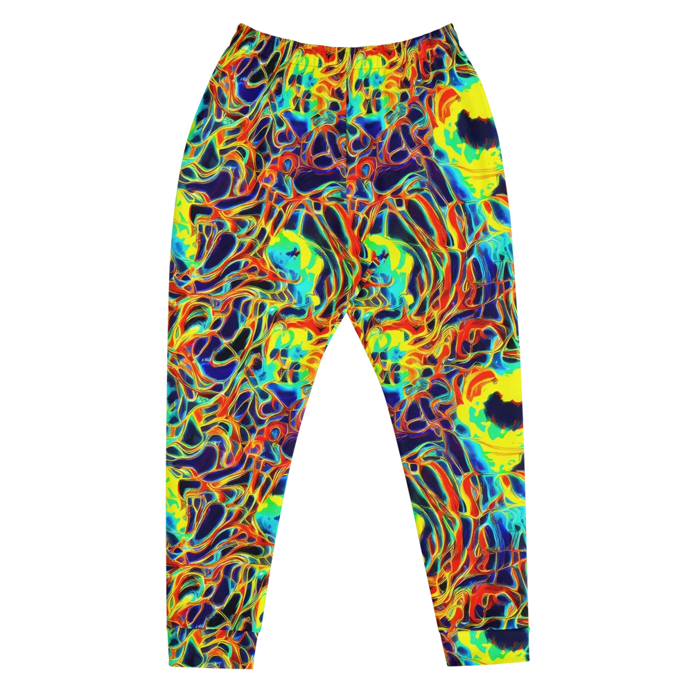 Hypercolor Vortex on Men's Joggers — Front