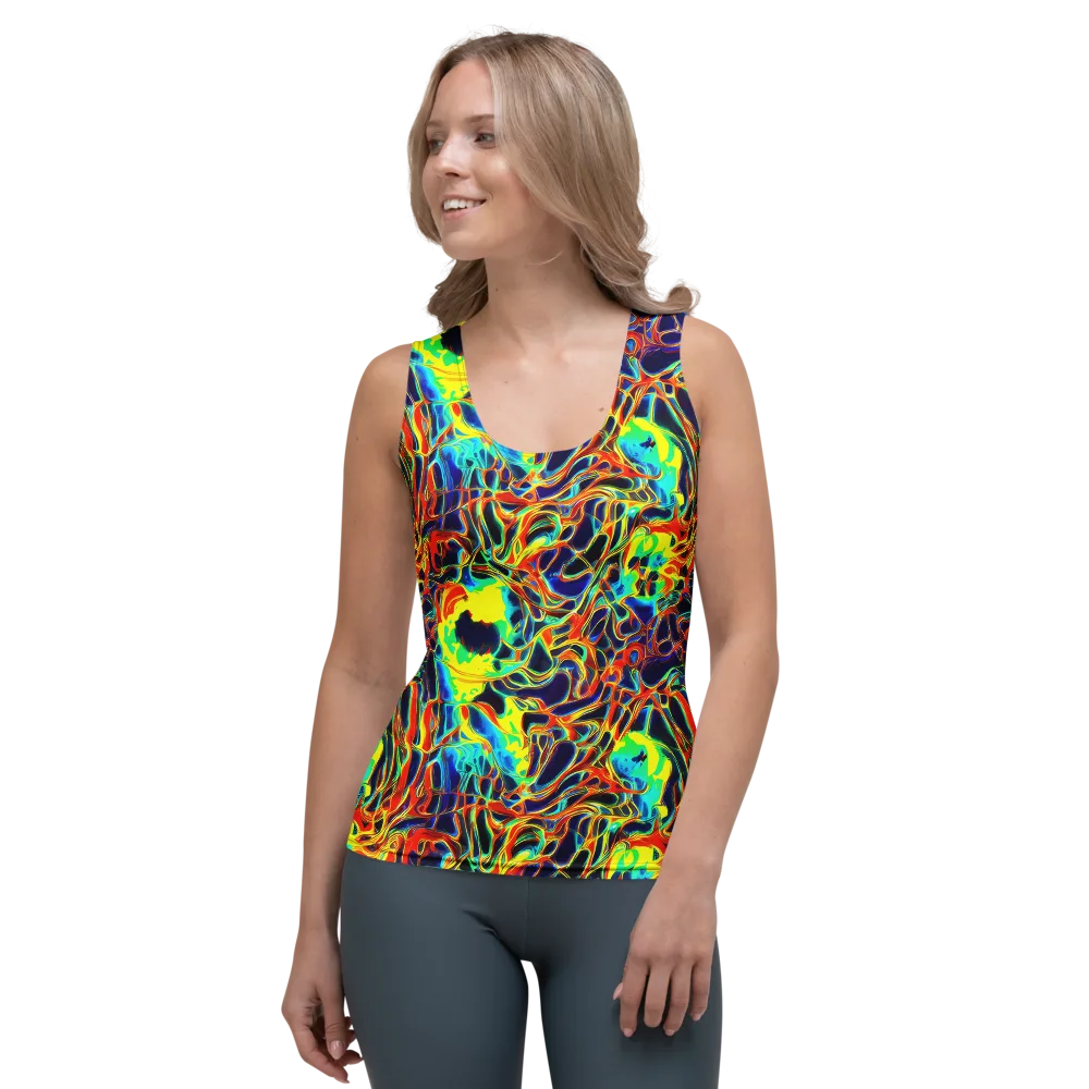 Hypercolor Vortex on Women's Tank Top — Front