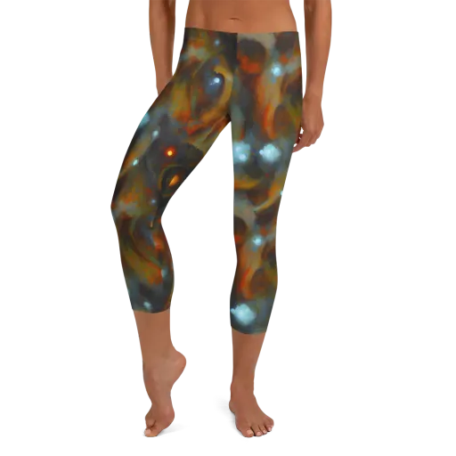 Astral Furnace on a Capri Leggings