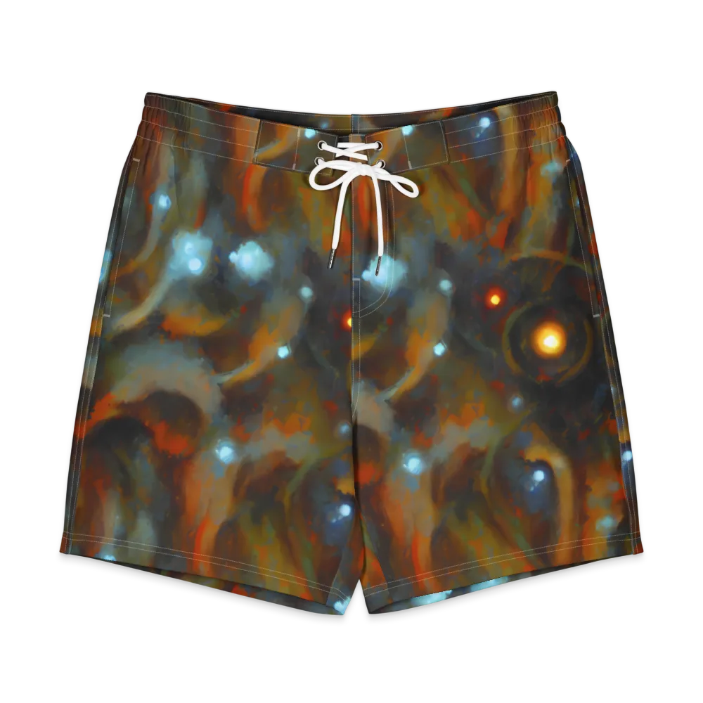 Astral Furnace on Men's Board Shorts — Front