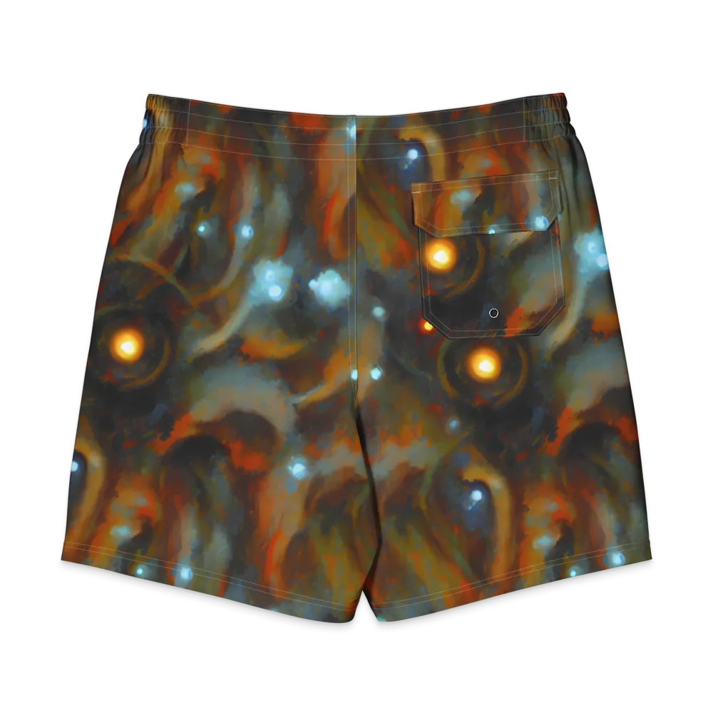 Astral Furnace on Men's Board Shorts — Back