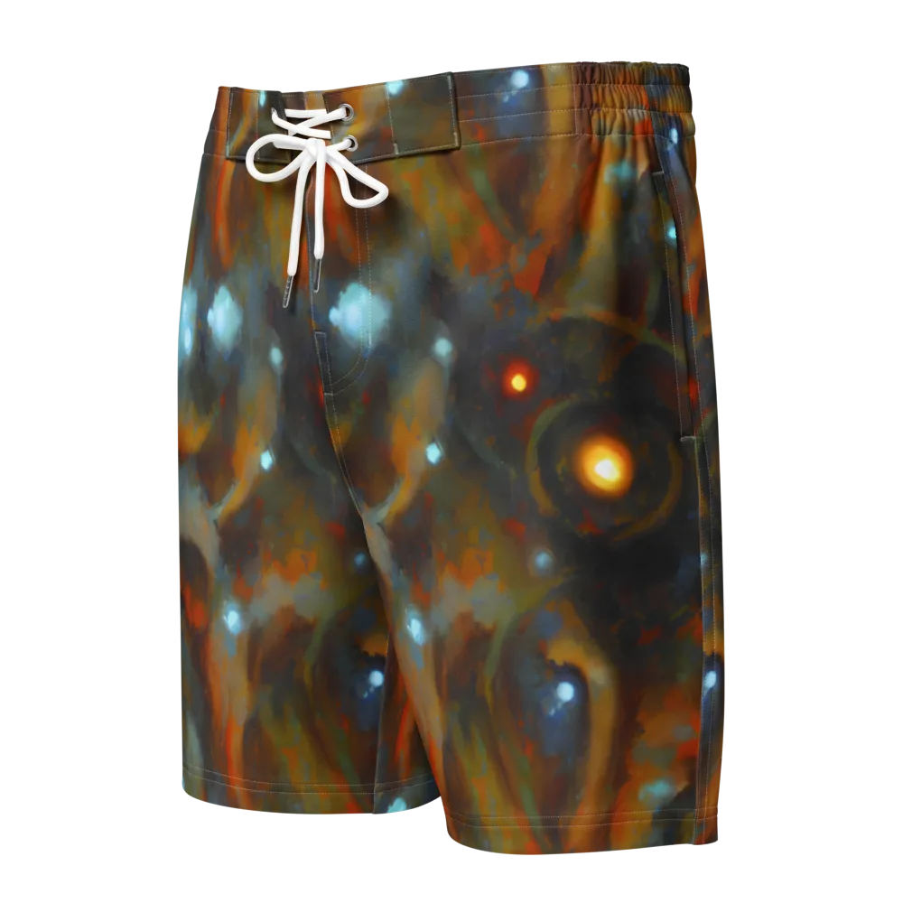Astral Furnace on Men's Board Shorts — Front
