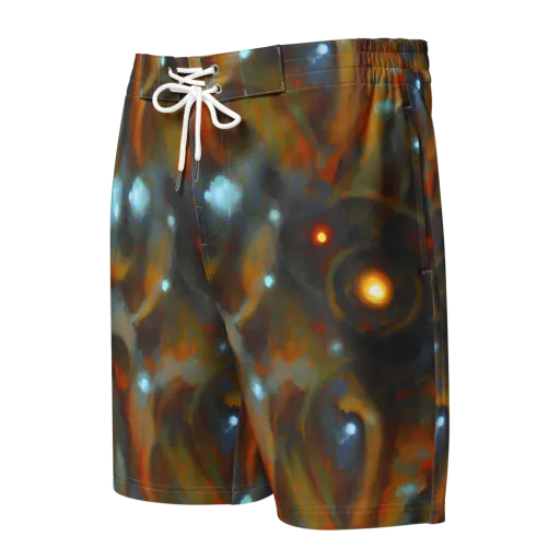 Astral Furnace on a Men's Board Shorts