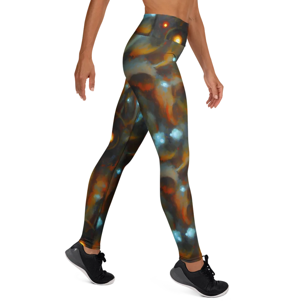 Astral Furnace on Yoga Leggings — Right