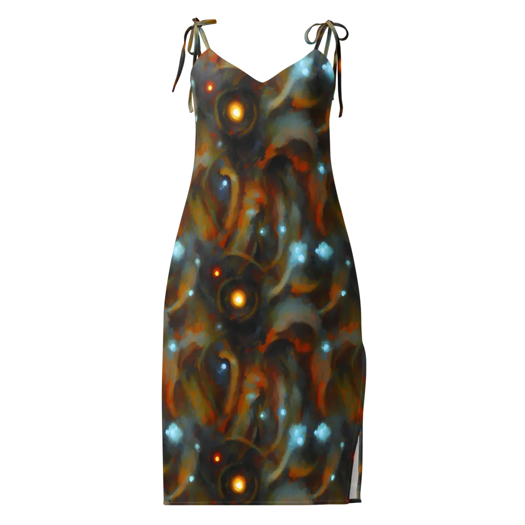 Astral Furnace on Slip Dress — Front