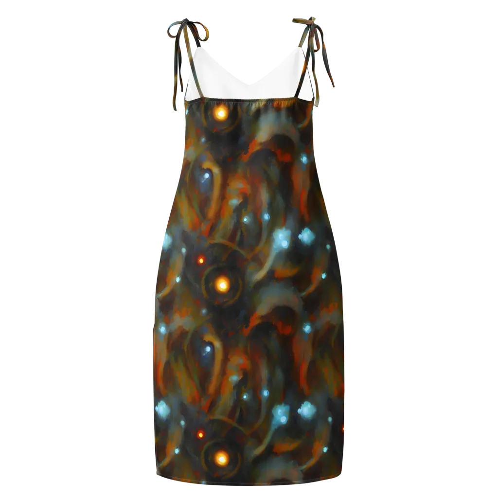 Astral Furnace on Slip Dress — Back