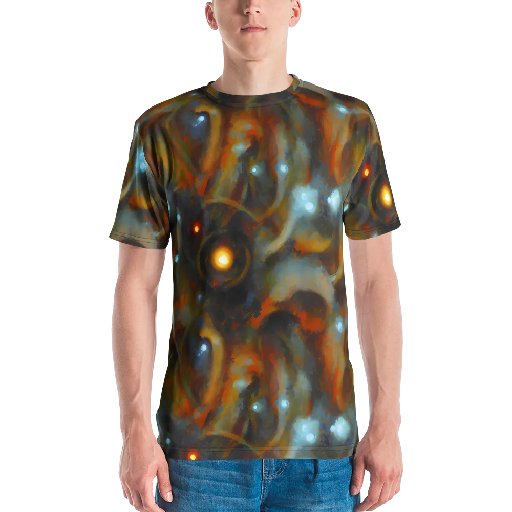 Astral Furnace on Men's Crew Neck T-Shirt — Front