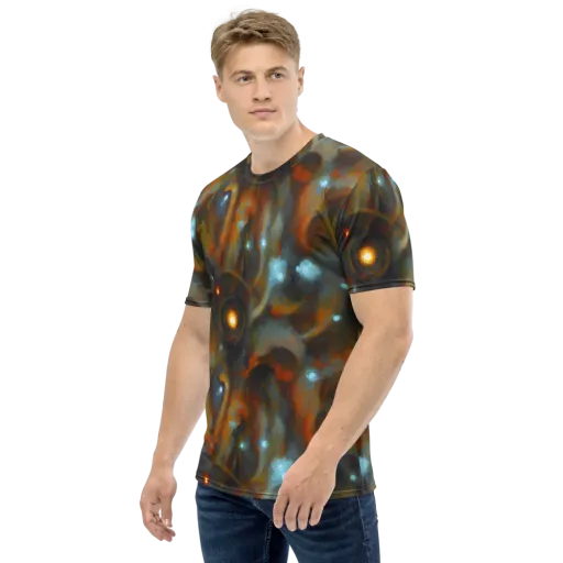 Astral Furnace on a Men's Crew Neck T-Shirt