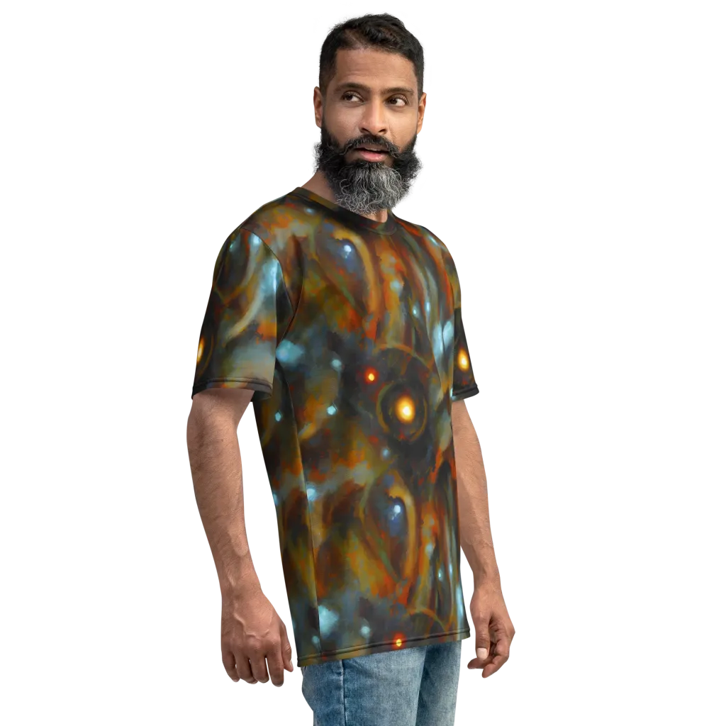 Astral Furnace on Men's Crew Neck T-Shirt — Right