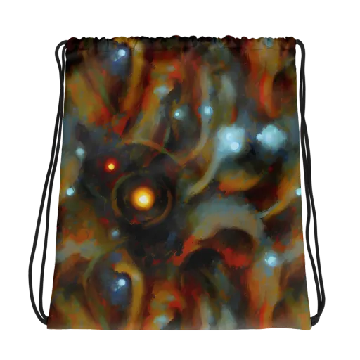 Astral Furnace on a Drawstring Bag