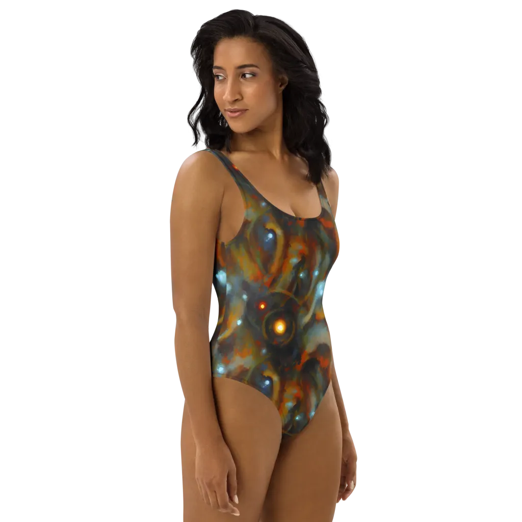 Astral Furnace on One-Piece Swimsuit — Right