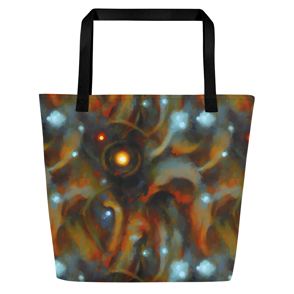 Astral Furnace on Large Tote Bag W/ Pocket — Front