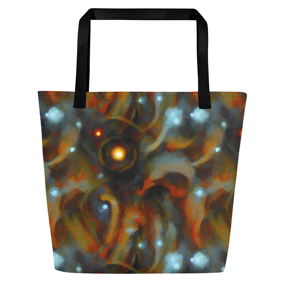 Astral Furnace on Large Tote Bag W/ Pocket — Front