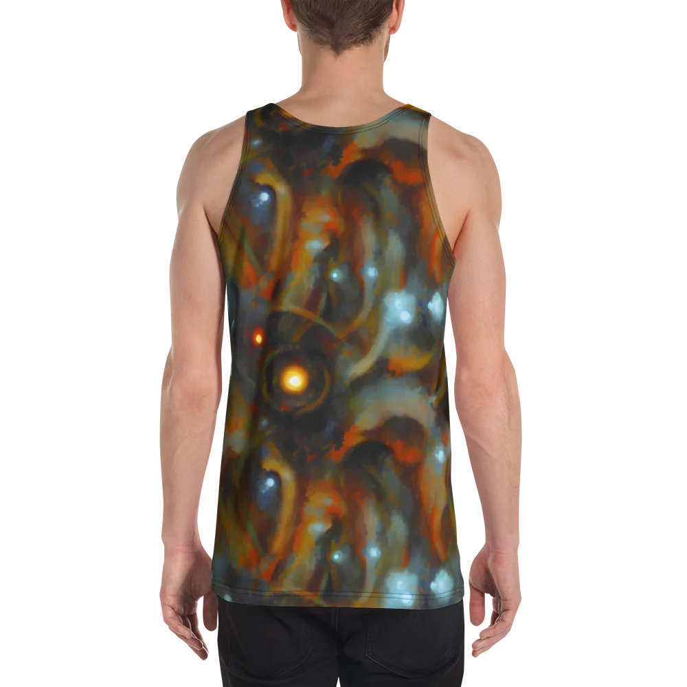 Astral Furnace on Men's Tank Top — Back