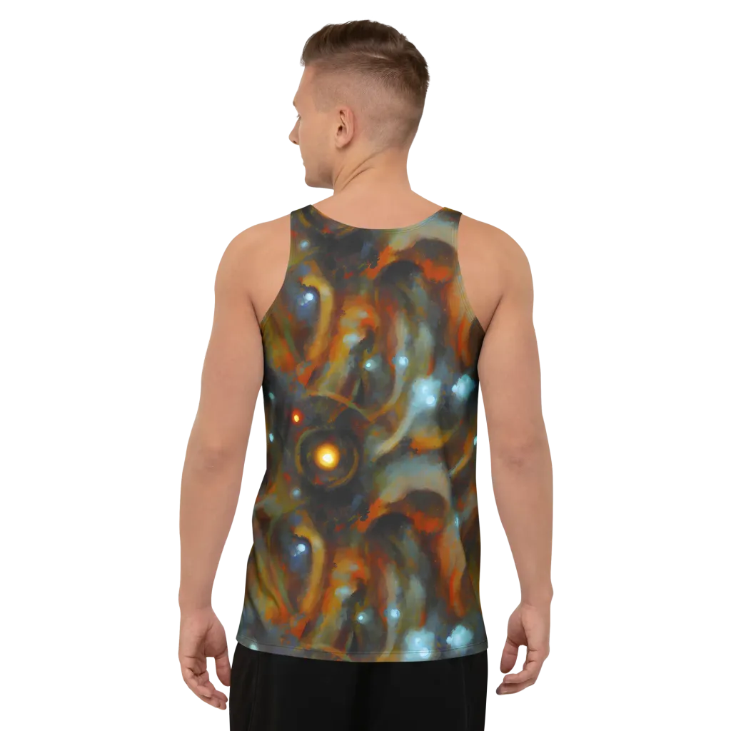 Astral Furnace on Men's Tank Top — Back