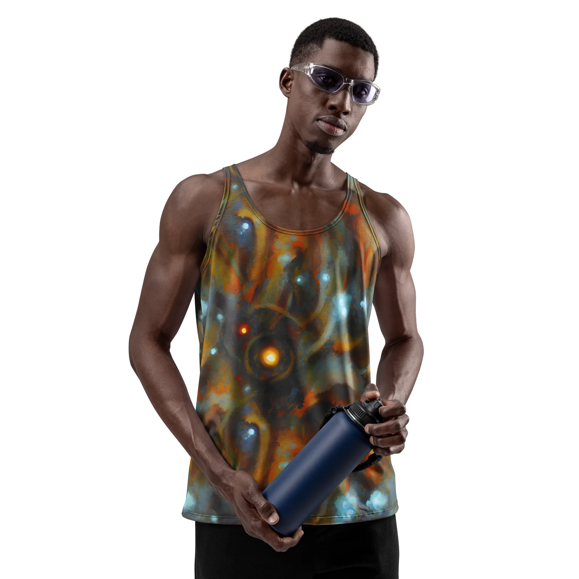 Astral Furnace on Men's Tank Top — Front