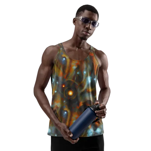 Astral Furnace on a Men's Tank Top