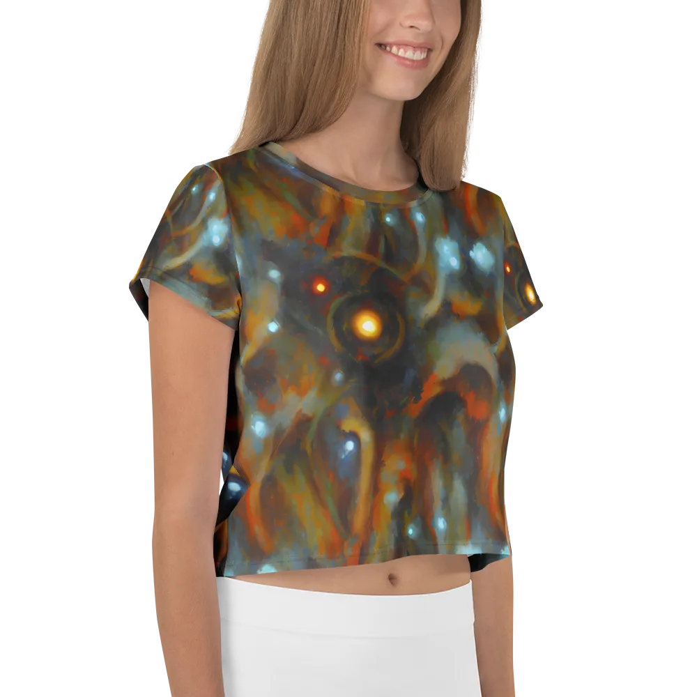 Astral Furnace on Crop Tee — Right