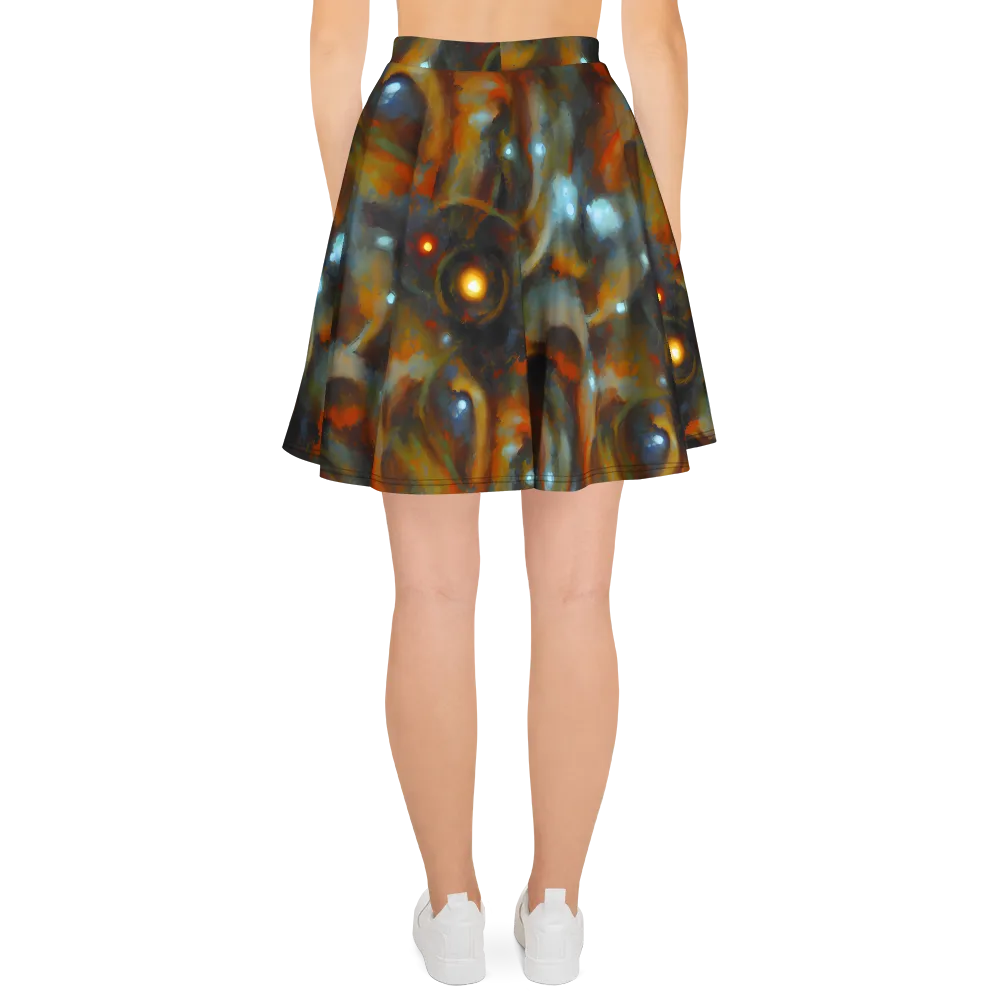 Astral Furnace on Skater Skirt — Back
