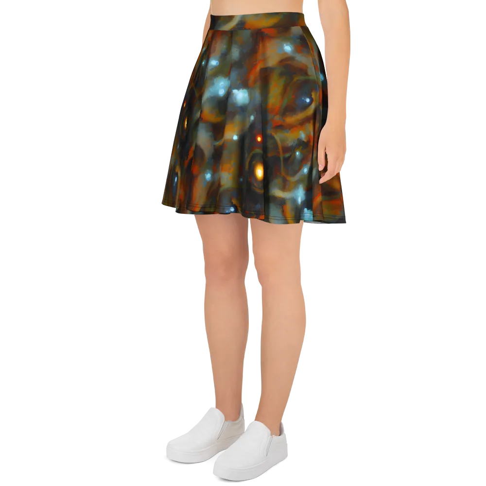 Astral Furnace on Skater Skirt — Left