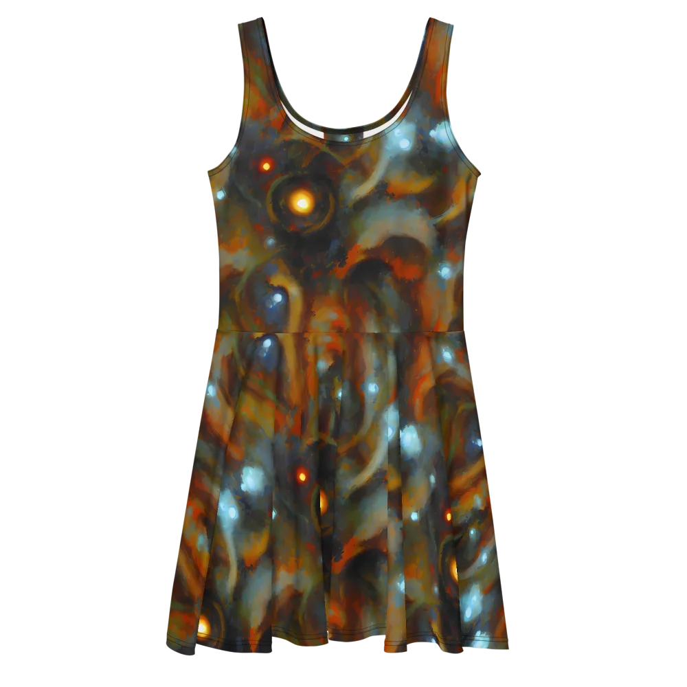 Astral Furnace on Skater Dress — Front