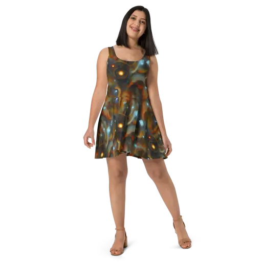 Astral Furnace on a Skater Dress