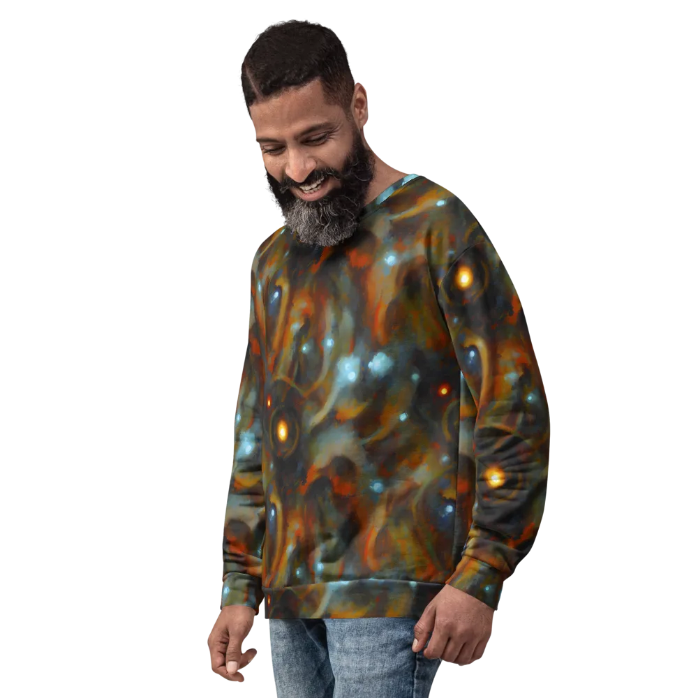 Astral Furnace on Sweatshirt — Left Front