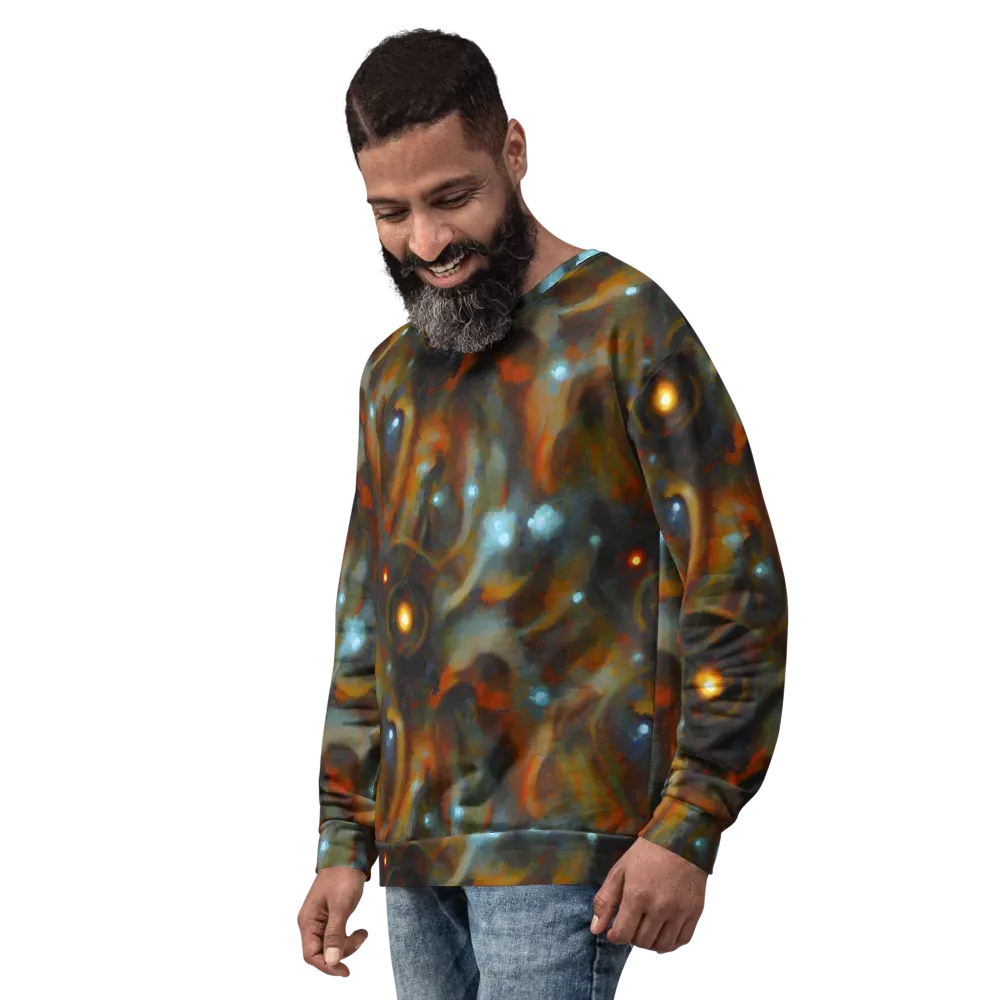 Astral Furnace on Sweatshirt — Left Front