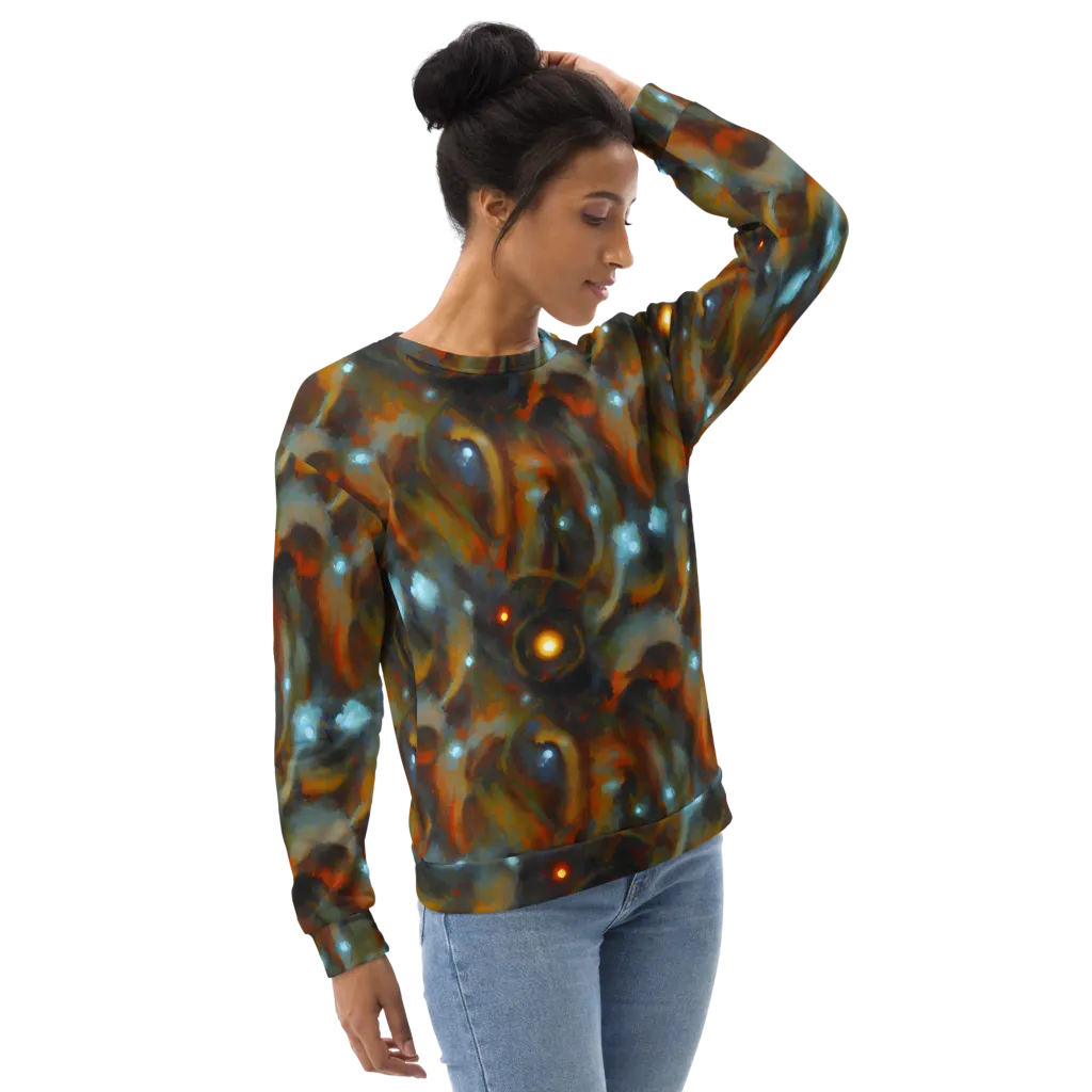 Astral Furnace on Sweatshirt — Right Front