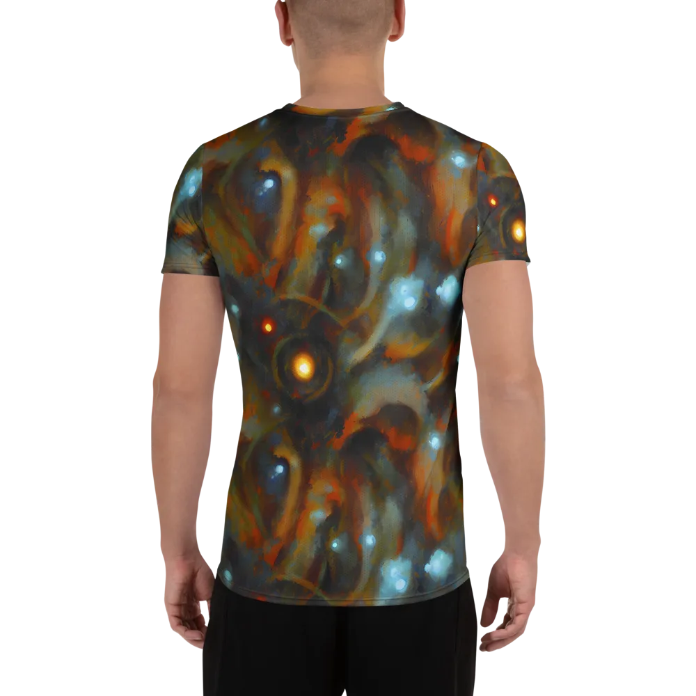 Astral Furnace on Men's Athletic T-Shirt — Back