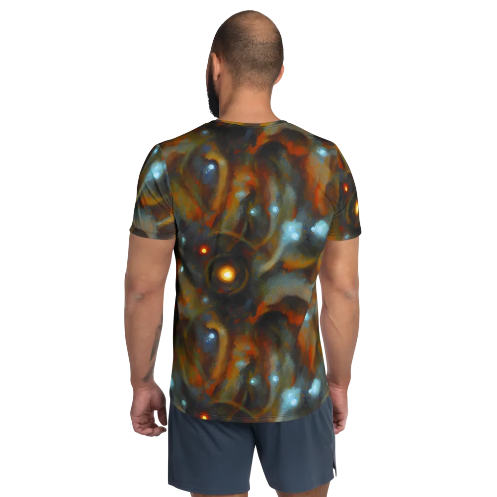 Astral Furnace on Men's Athletic T-Shirt — Back