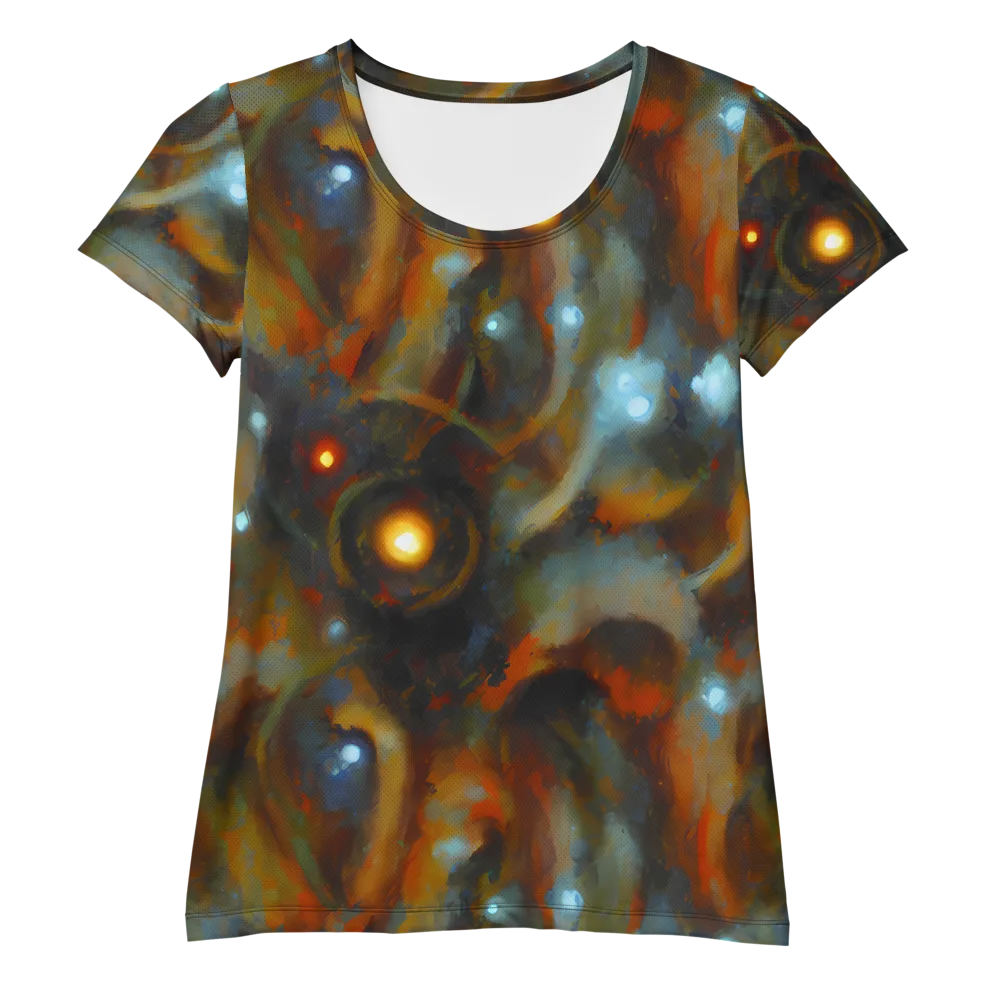 Astral Furnace on Women's Athletic T-Shirt — Front