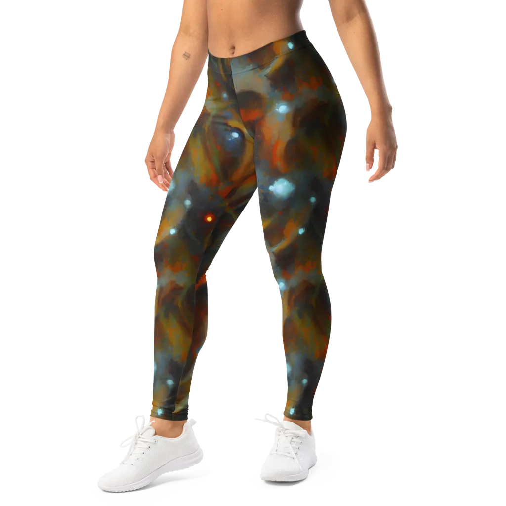 Astral Furnace on Leggings — Left Front