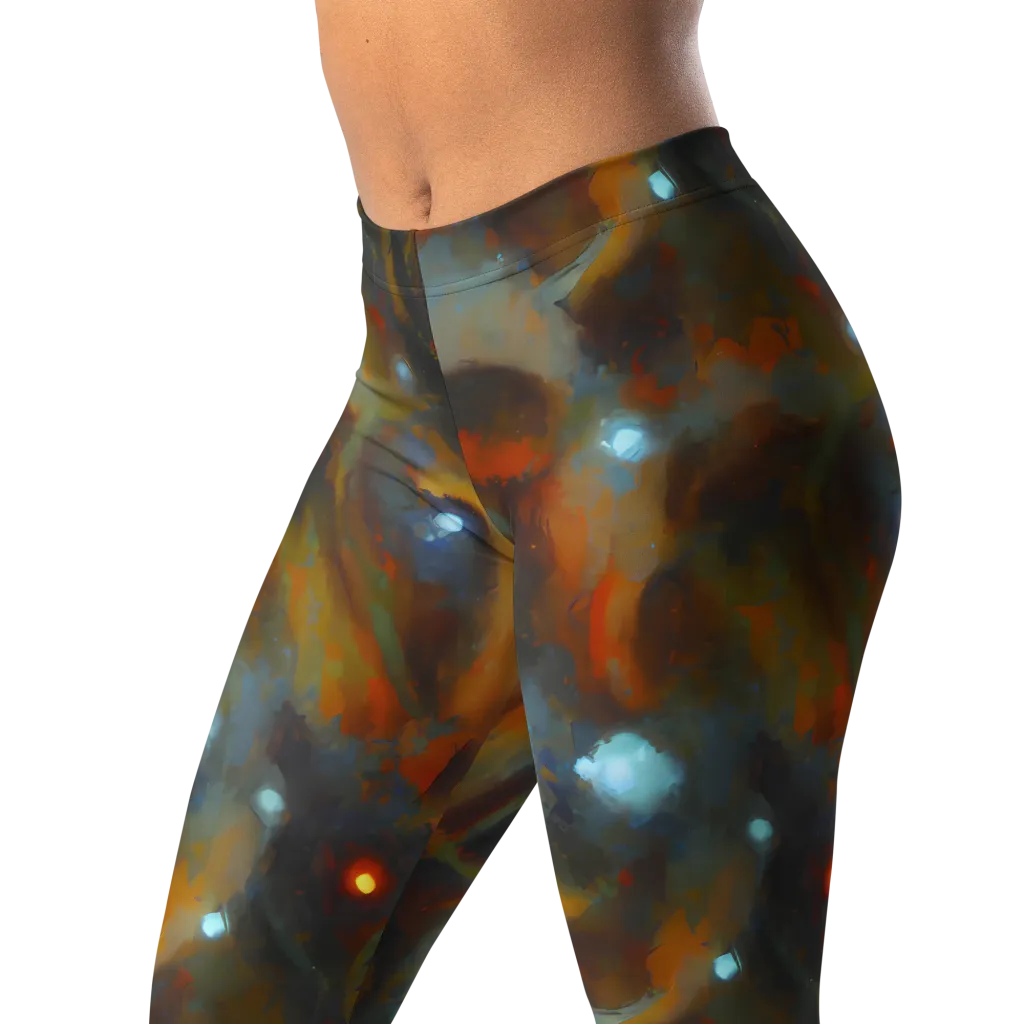 Astral Furnace on Leggings — Left Front