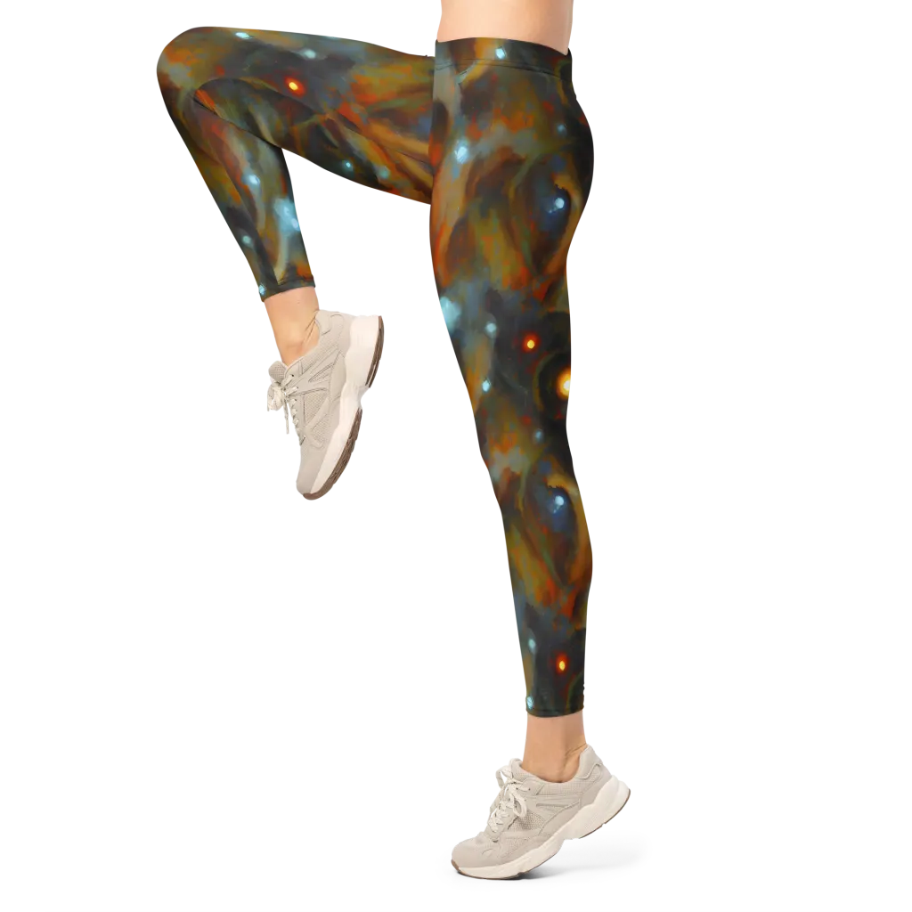 Astral Furnace on Leggings — Left