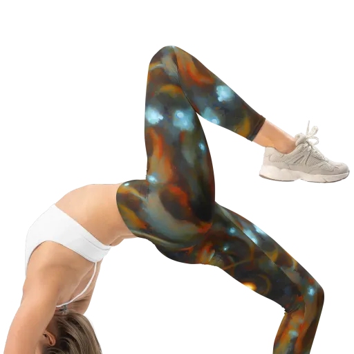 Astral Furnace on a Leggings