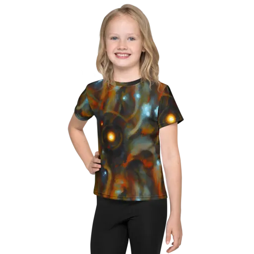 Astral Furnace on a Kids Crew Neck T-Shirt