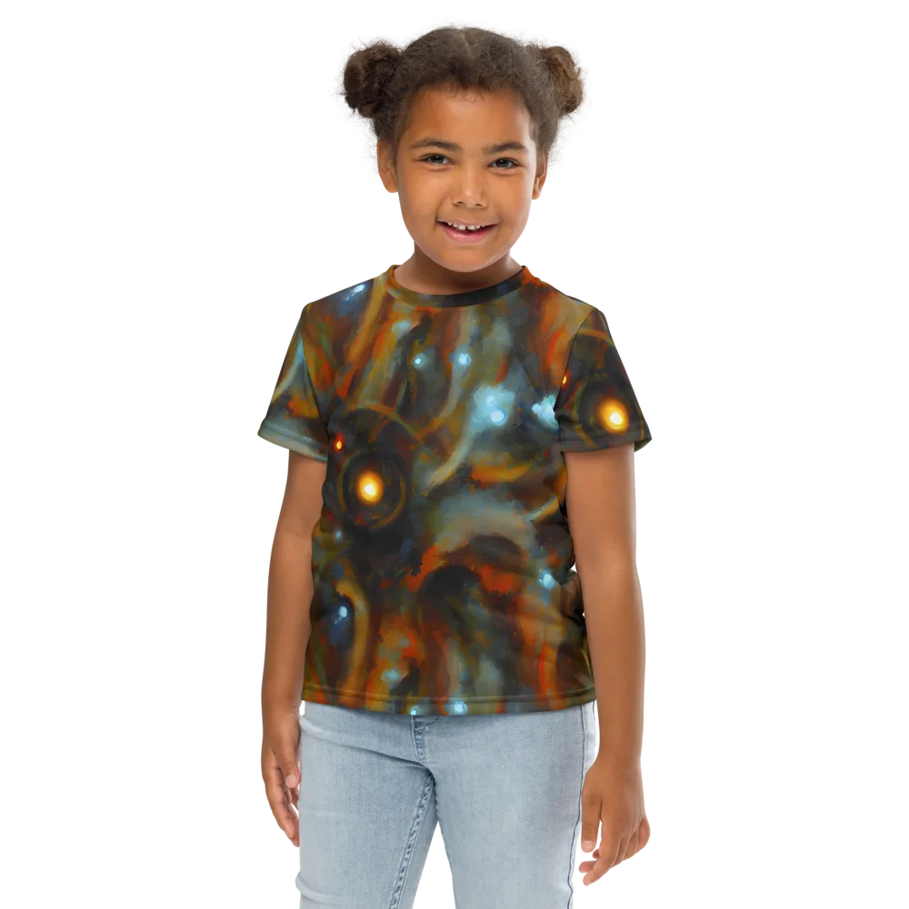Astral Furnace on Kids Crew Neck T-Shirt — Front