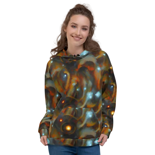Astral Furnace on a Hoodie