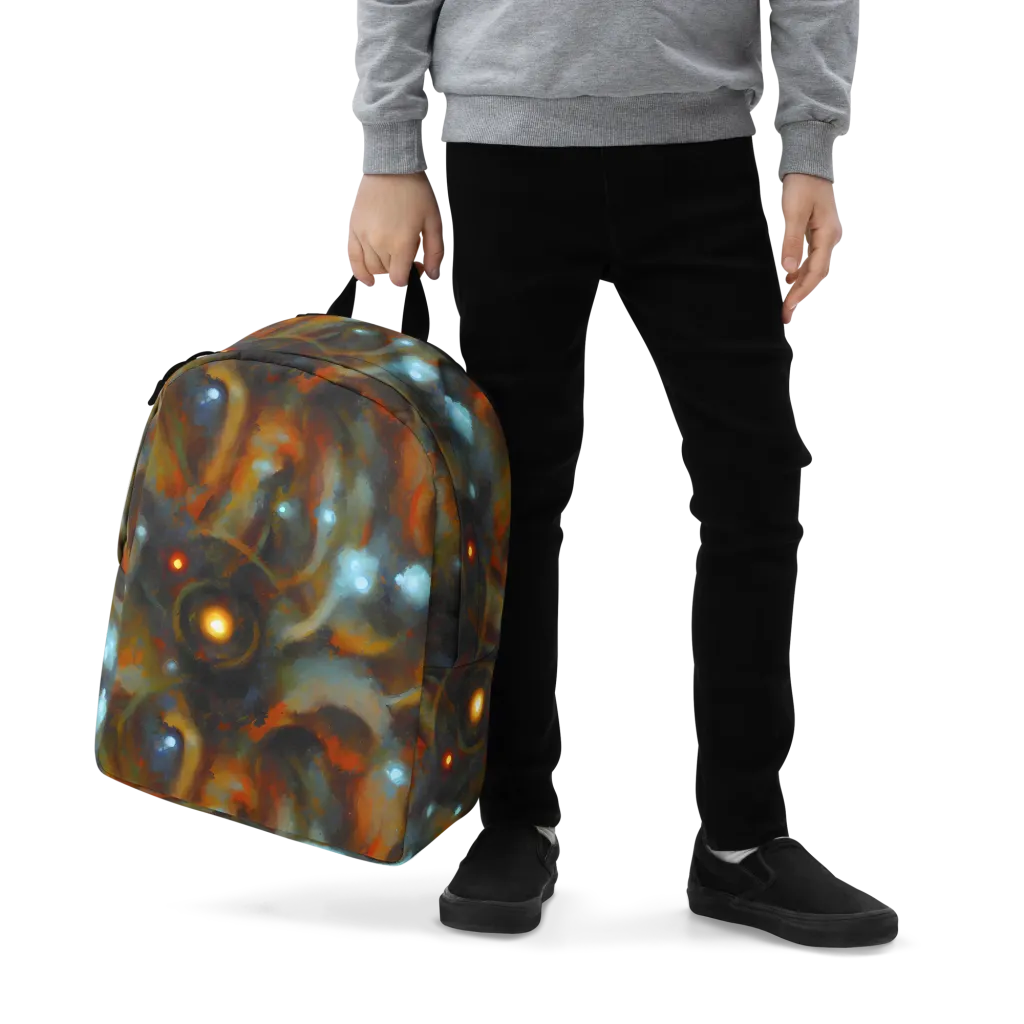 Astral Furnace on Minimalist Backpack — Zoomed-in