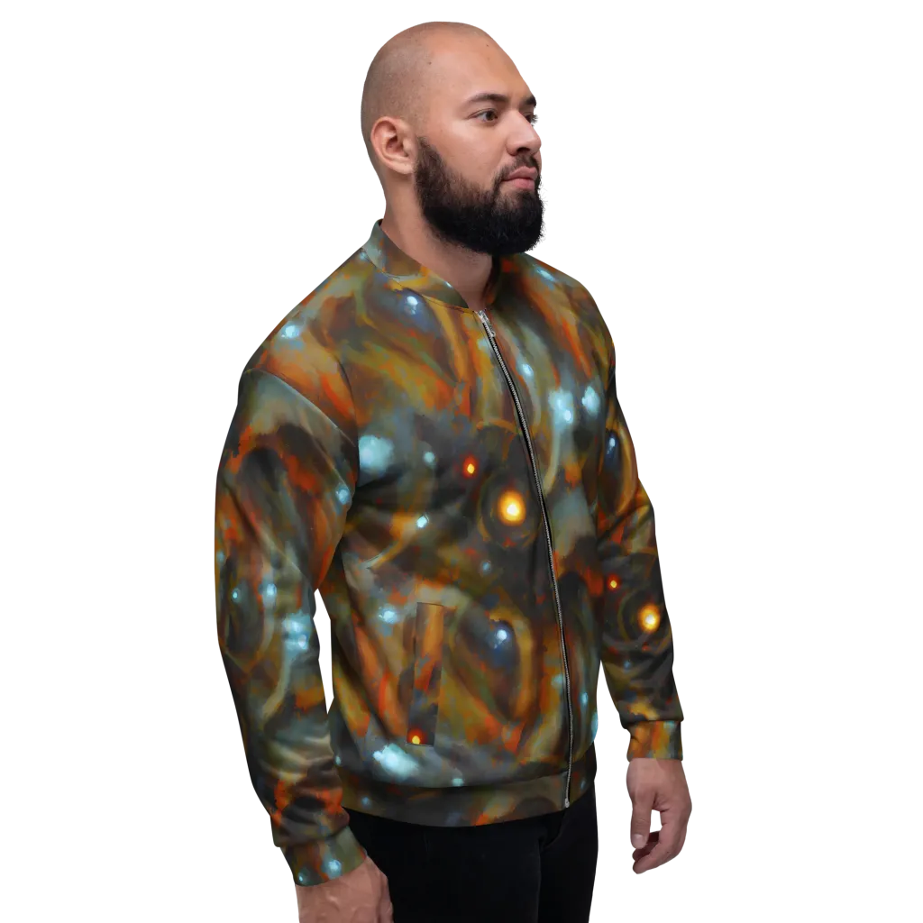 Astral Furnace on Bomber Jacket — Right