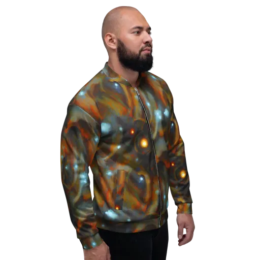 Astral Furnace on a Bomber Jacket