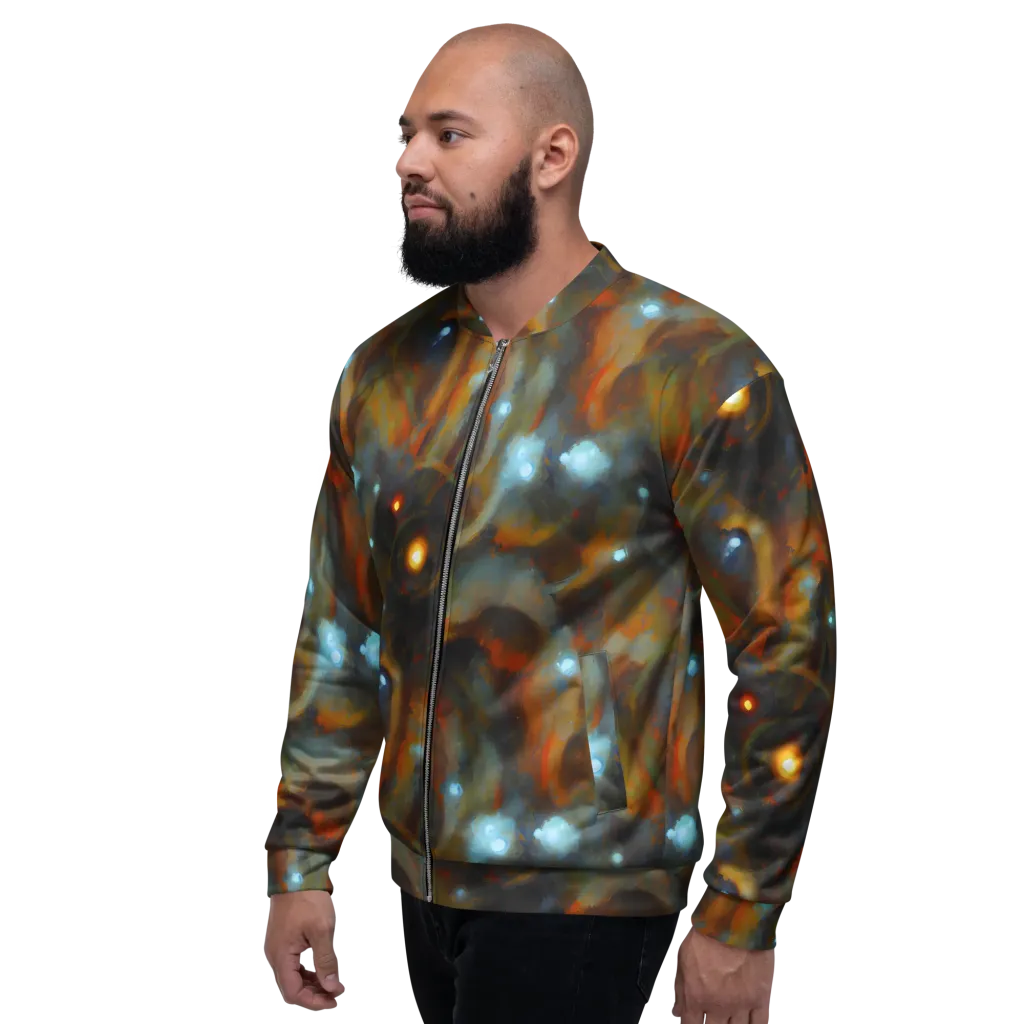 Astral Furnace on Bomber Jacket — Left
