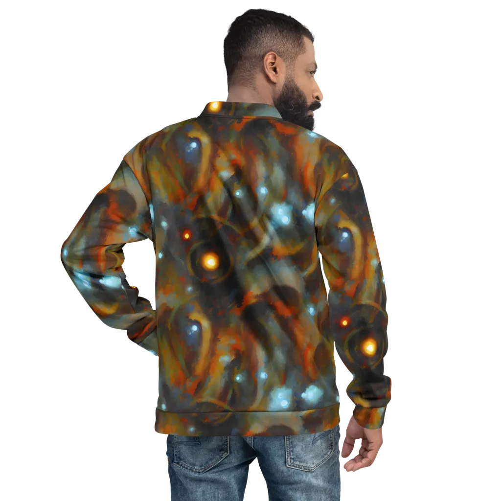Astral Furnace on Bomber Jacket — Back