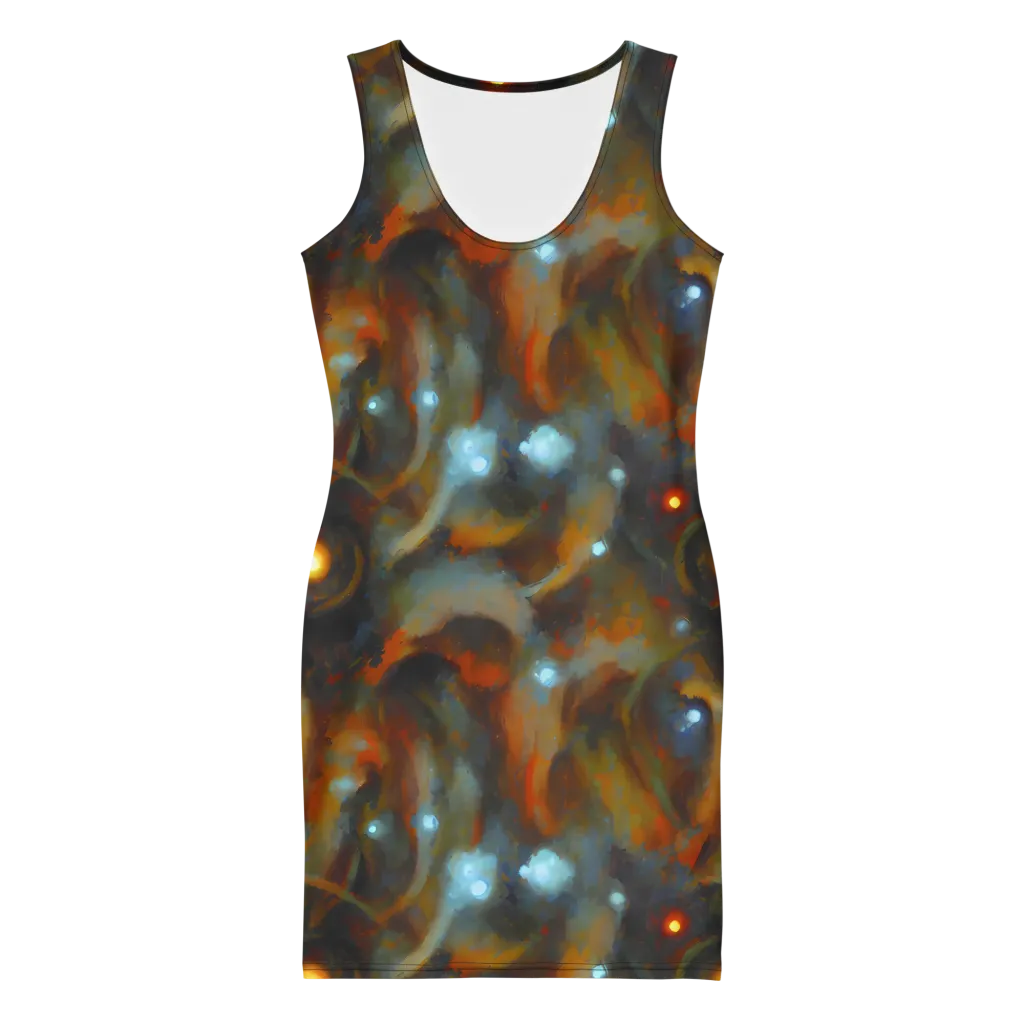 Astral Furnace on Bodycon Dress — Front