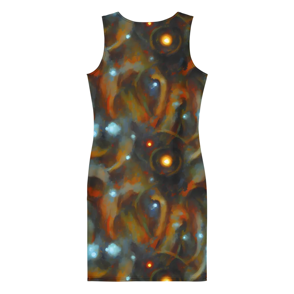 Astral Furnace on Bodycon Dress — Back