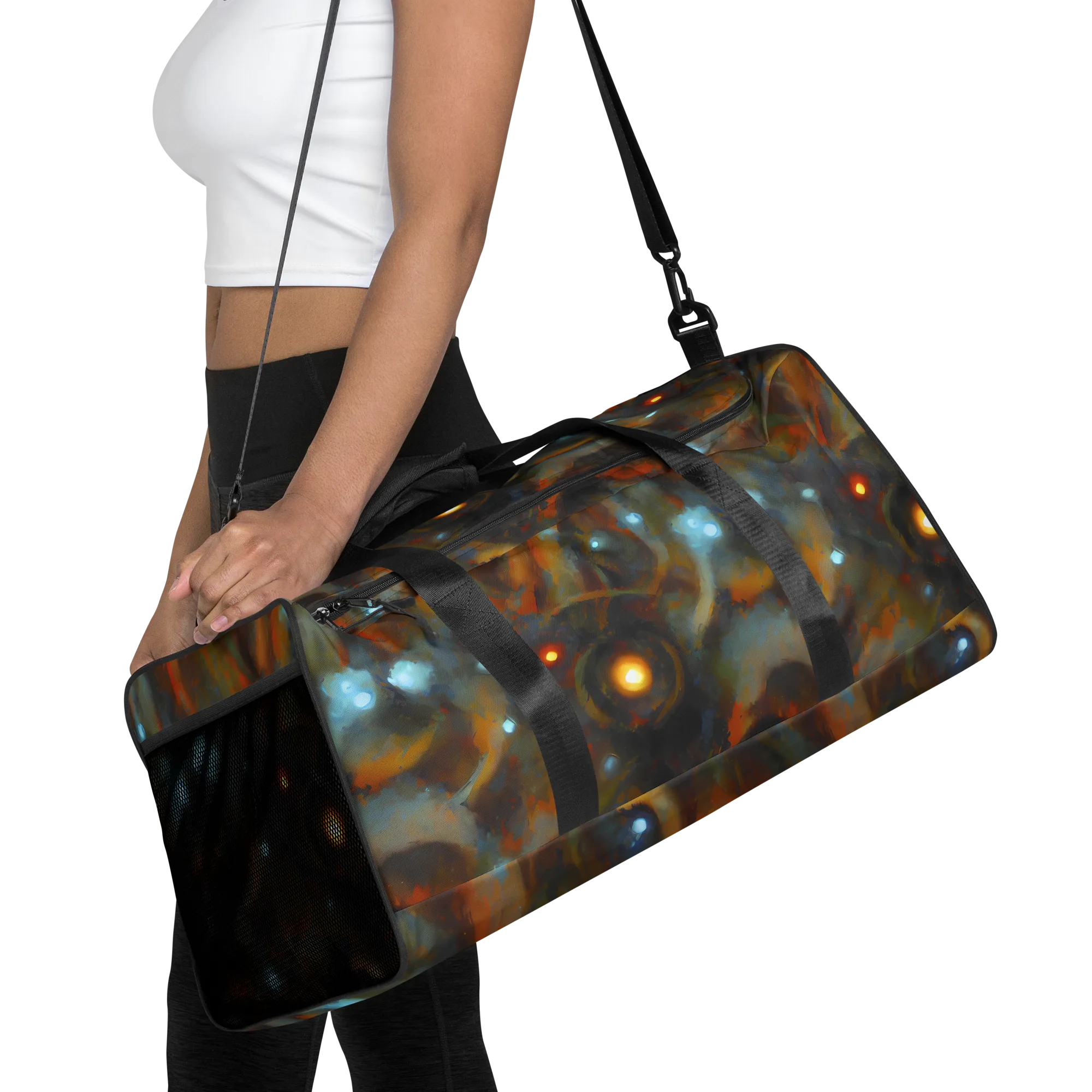 Astral Furnace on Duffle Bag — Front