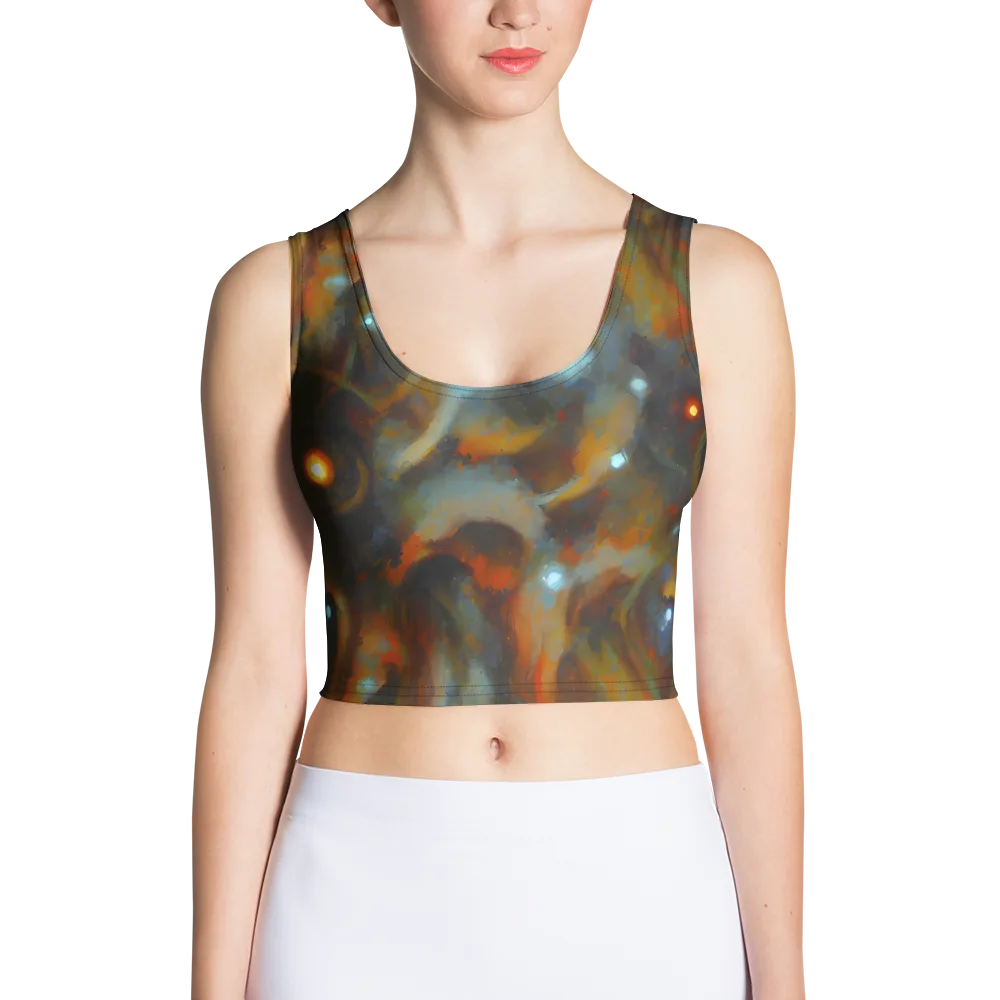 Astral Furnace on Crop Top — Front