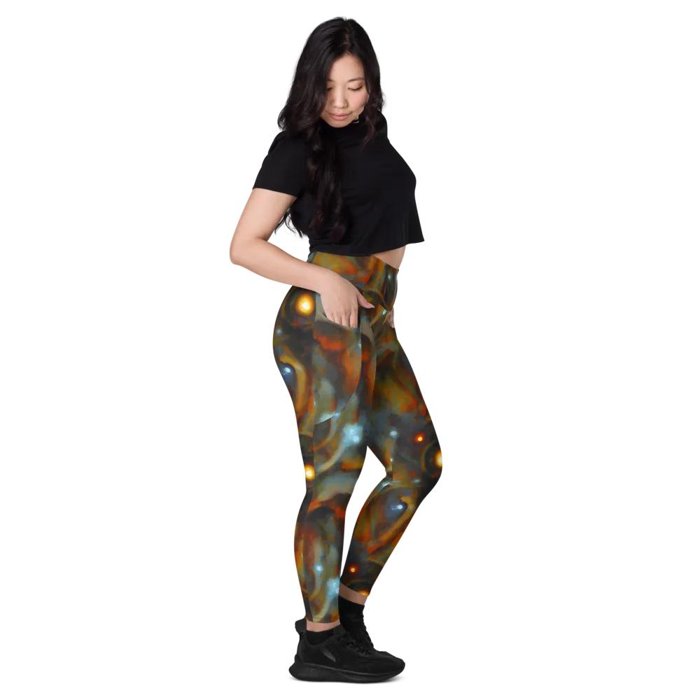 Astral Furnace on Leggings with Pockets — Right